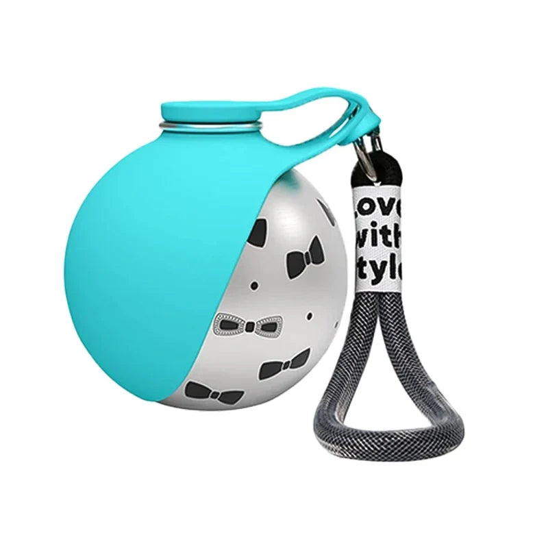 Portable Pet Water Bowl, 285ml, Foldable Silicone Leak Proof – 4 Colors