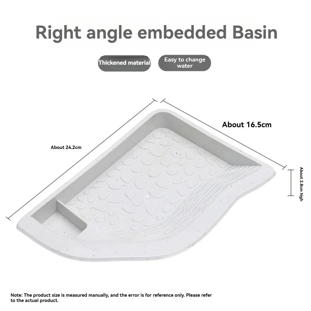Yellow Edge Turtle Bath Basin Half Water - ProPawPet.com