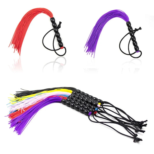 21cm Bead String Handle Silicone Tassels - ProPawPet.com