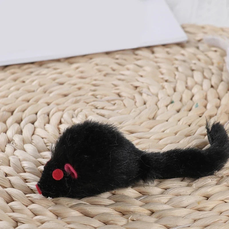 Rattle Mouse Toy for Pet Soft Plush Play - ProPawPet.com