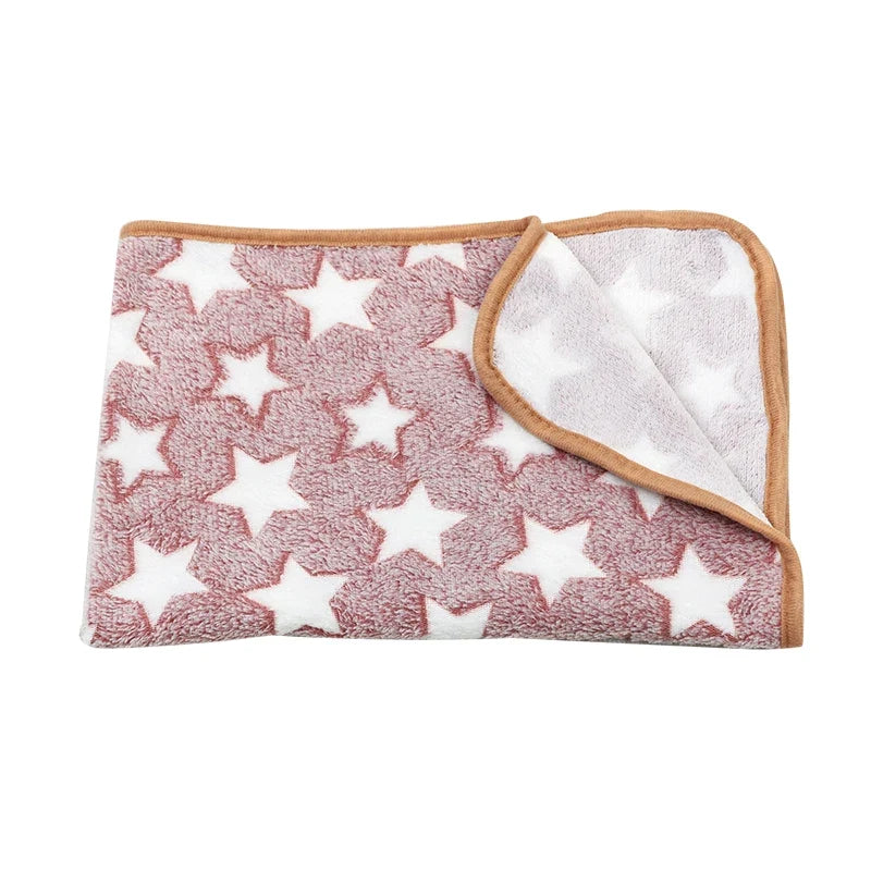 Coral Fleece Pet Sleeping Blanket Soft - ProPawPet.com