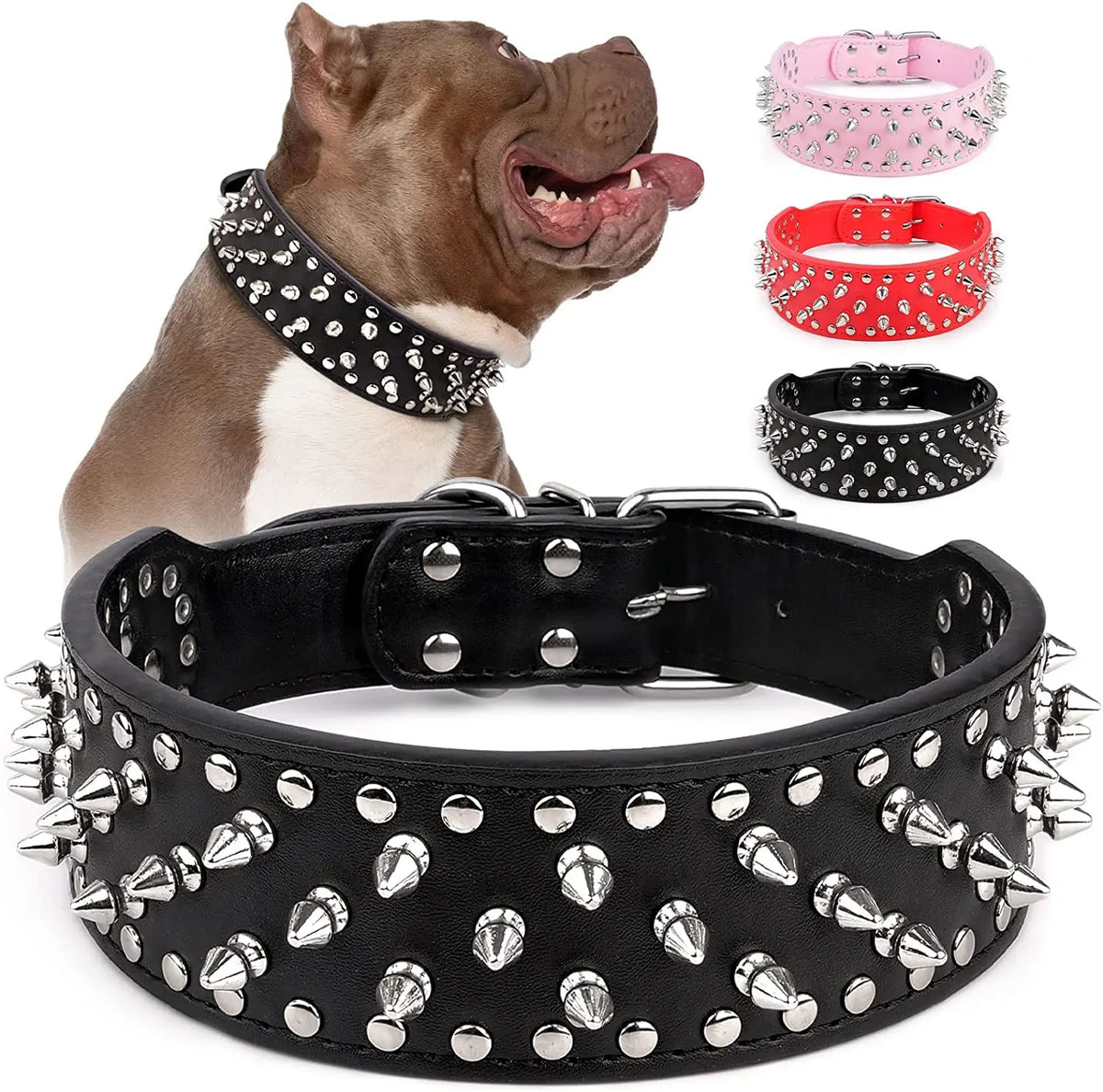 Spiked large dog collar For Medium Large - ProPawPet.com