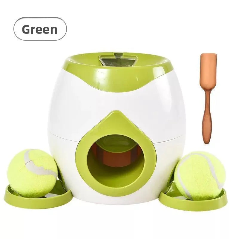 2 in 1 Dog Interactive Plaything Tennis Ball – 2 Colors