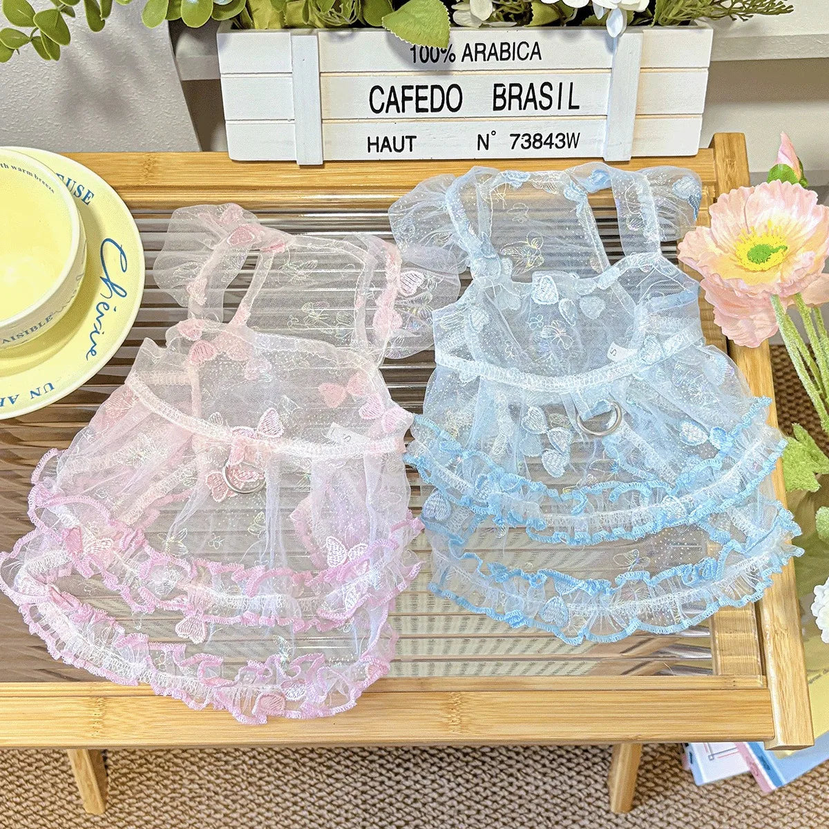 Mesh Pet Clothes Summer Puppy Sweet Princess - ProPawPet.com