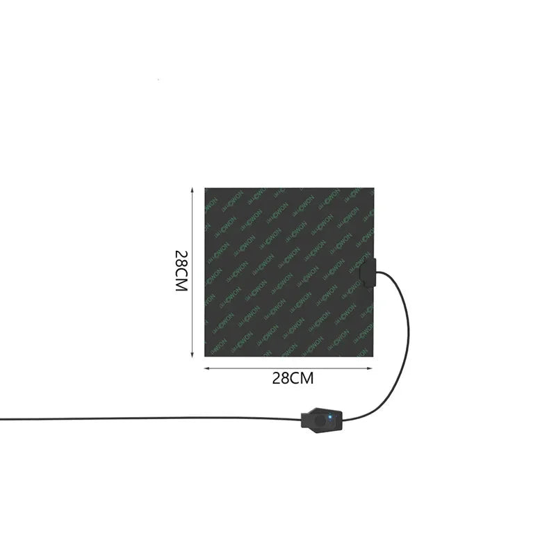 5-48w Reptile Terrarium Heat Pad Climbing Pet Heating Warm, Adjustable