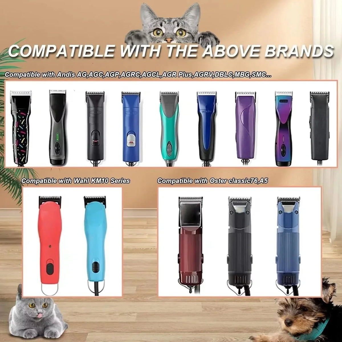 3F,4F,5F,7F,9#,10#,30#,40#,50# Detachable - ProPawPet.com