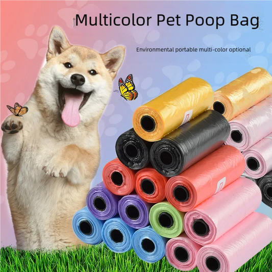 15 Bags/Roll Dog Poop Bags Outdoor Cleaning - ProPawPet.com