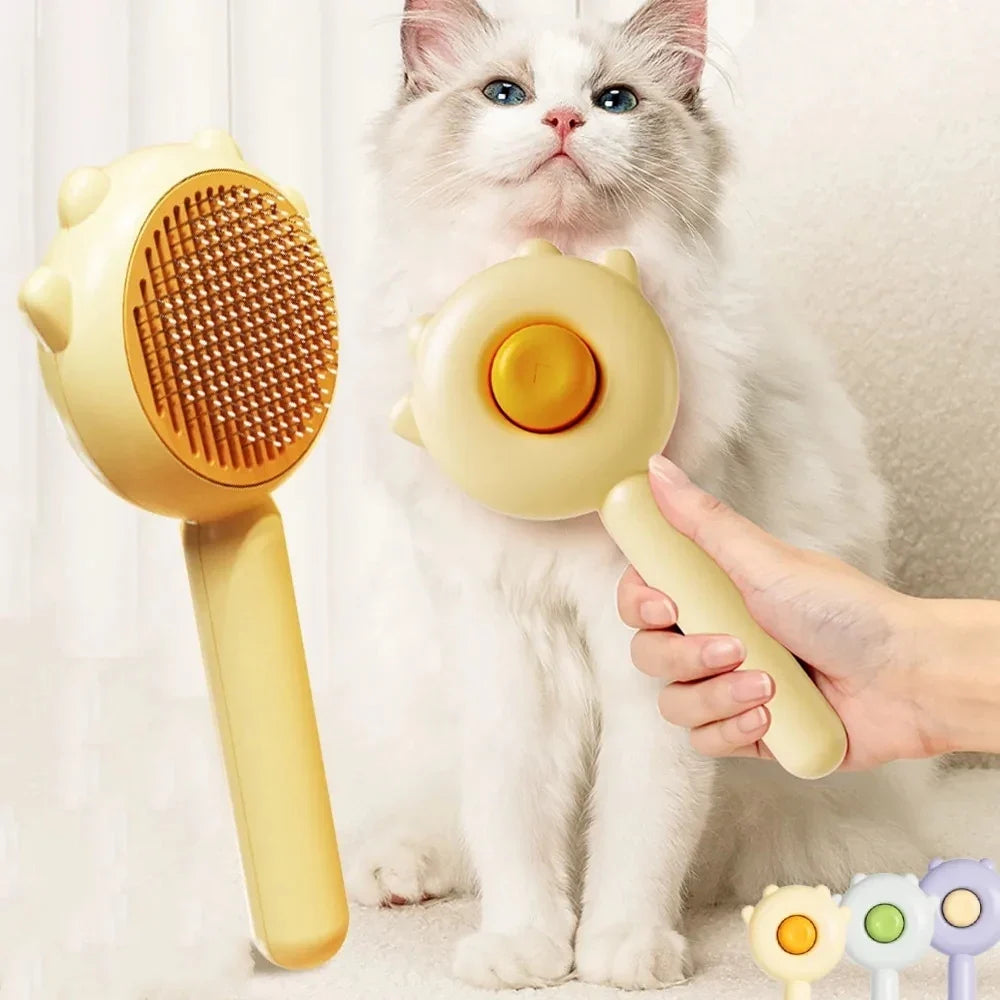 Pet Hair Removal Brush Cat Slicker Brush - ProPawPet.com