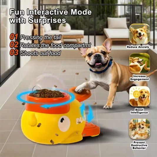 Little yellow duck pet leaking device pet - ProPawPet.com