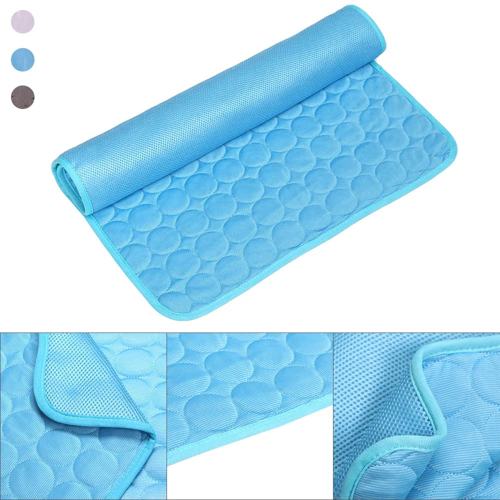 5 sizes Cold Bed Cool Ice Silk - ProPawPet.com