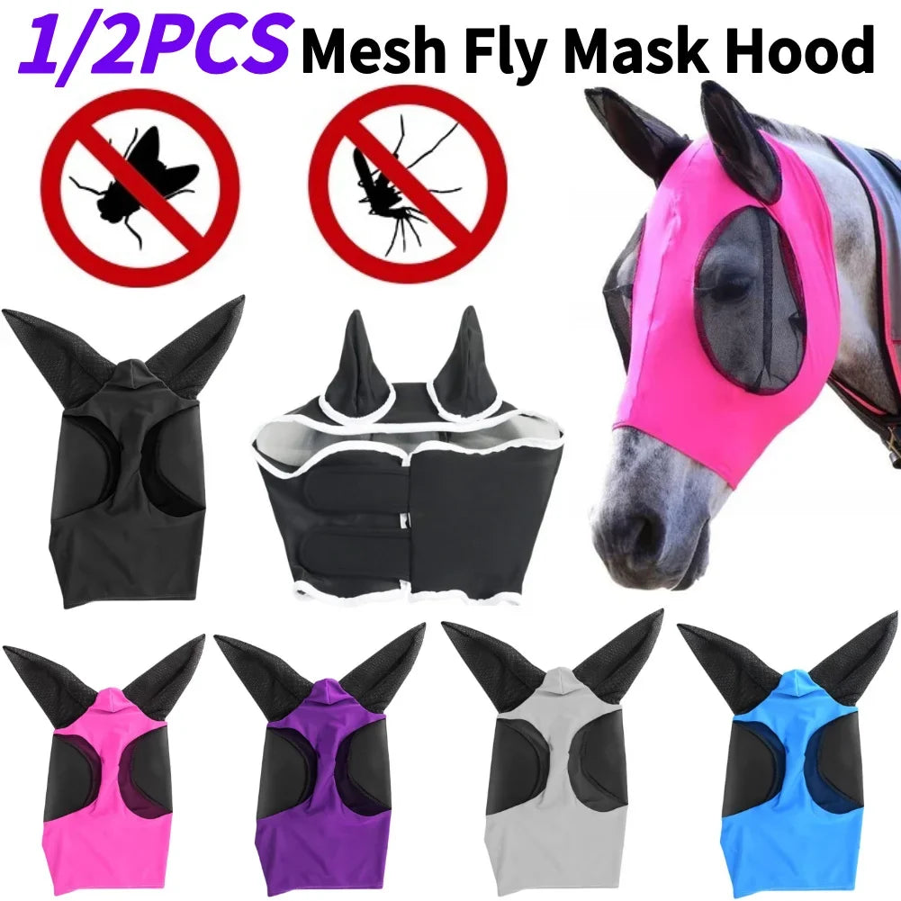Mesh Fly Mask Hood Breathable Anti Mosquito - ProPawPet.com