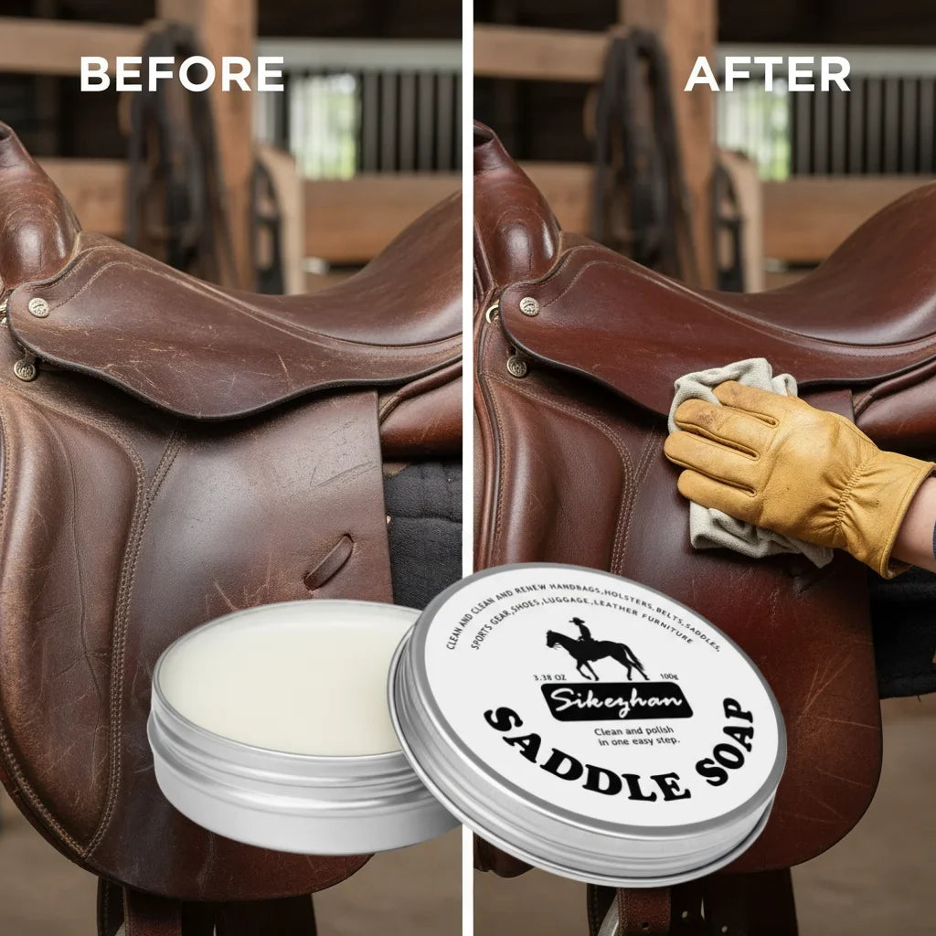 100G Saddle Soap Leather Cleaner Conditioner - ProPawPet.com