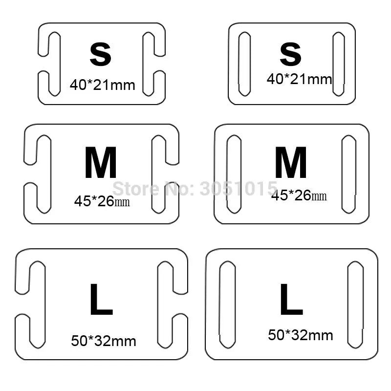 20Pcs Personalized Pet Dog ID Tag Square - ProPawPet.com
