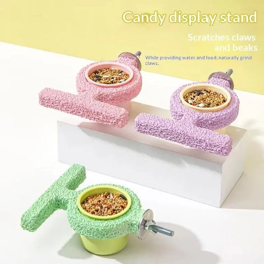 Resin Bird Cage Feeder Jumping Platform - ProPawPet.com