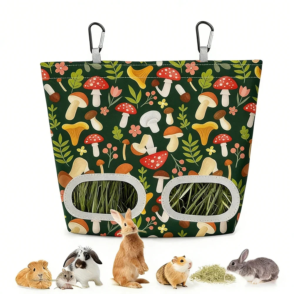 Rabbit Hay Feeder Bag Guinea Pig Hanging Hay - ProPawPet.com