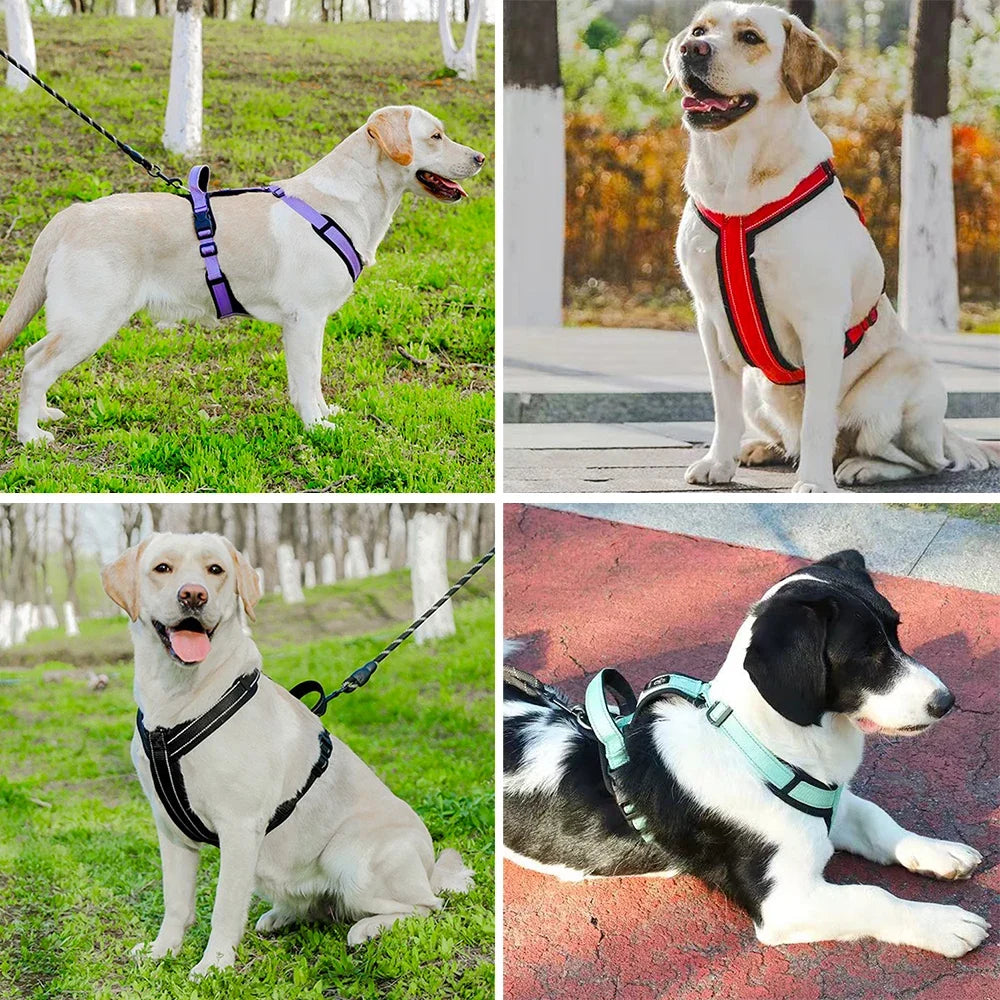 New Pet Dog Harness Reflective With Handle - ProPawPet.com