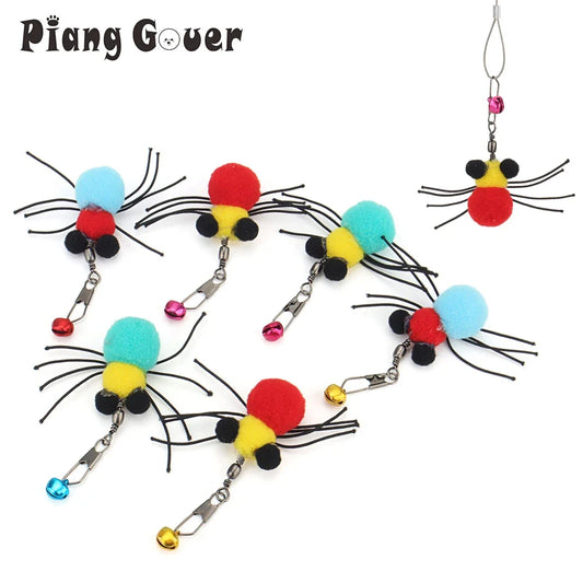 9pcs Simulation Plush Spider Replacement - ProPawPet.com