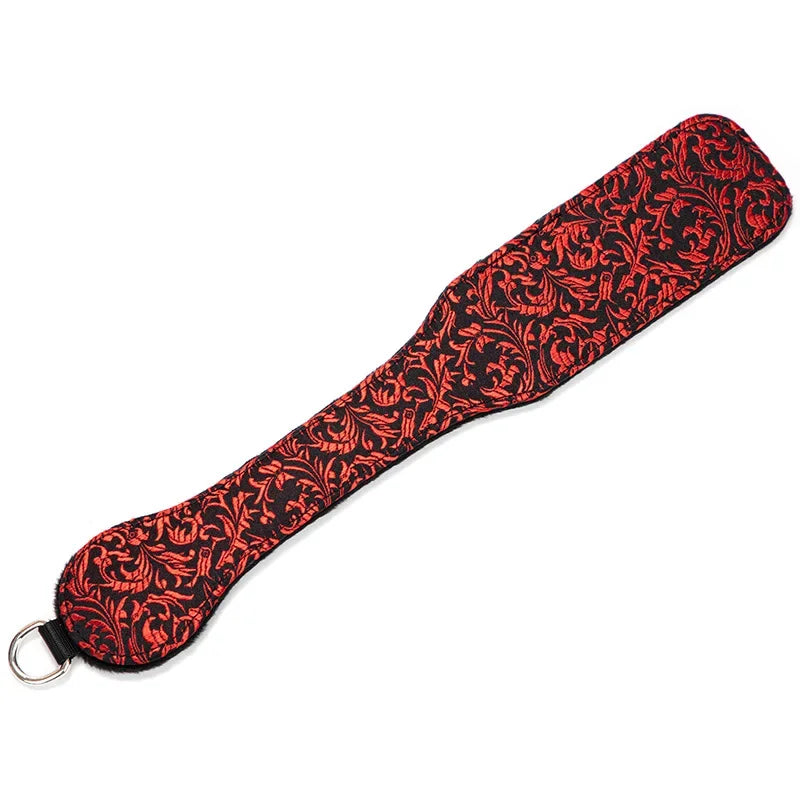 34cm Lace Pattern PU Leather Horse Whip – 4 Colors