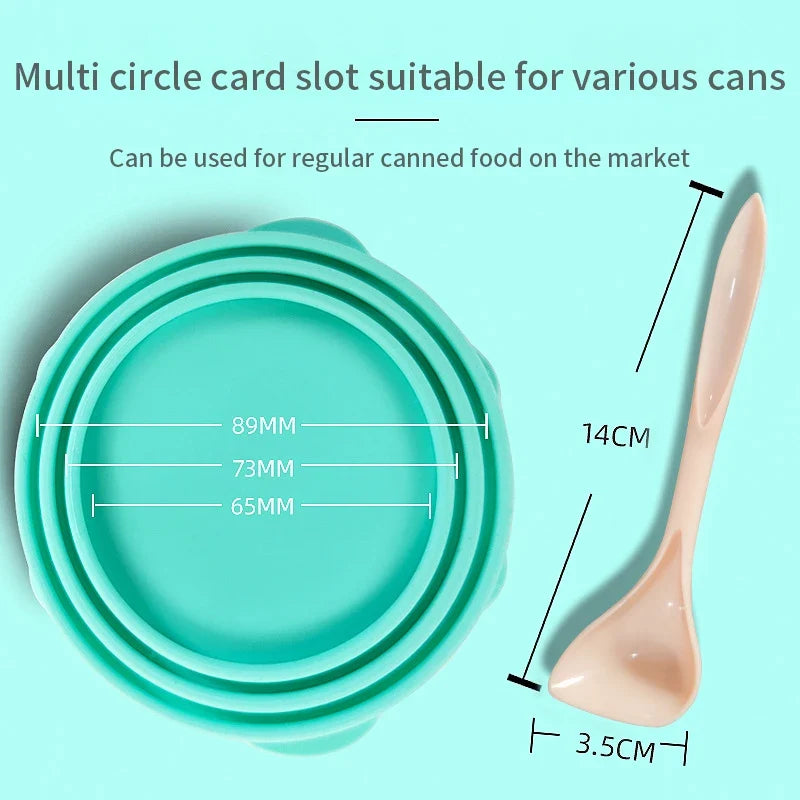 Portable Silicone Dog Cat Canned Lid - ProPawPet.com
