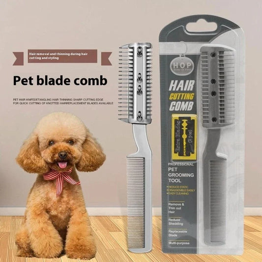 Hot Sale 2 Grooming Razor Thinning Comb, Pet - ProPawPet.com
