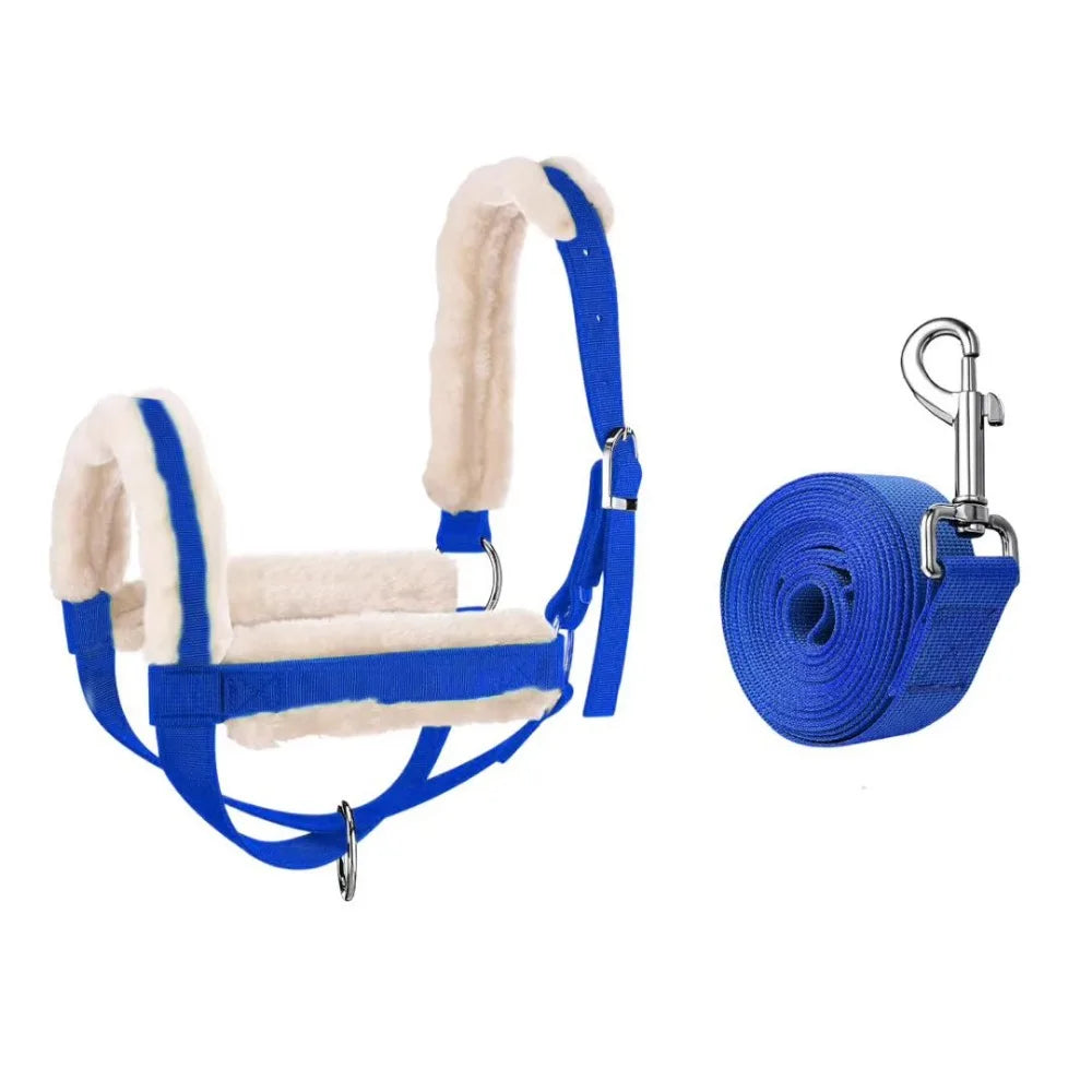 Plush Nylon Cow Halter Adjustable with Long - ProPawPet.com
