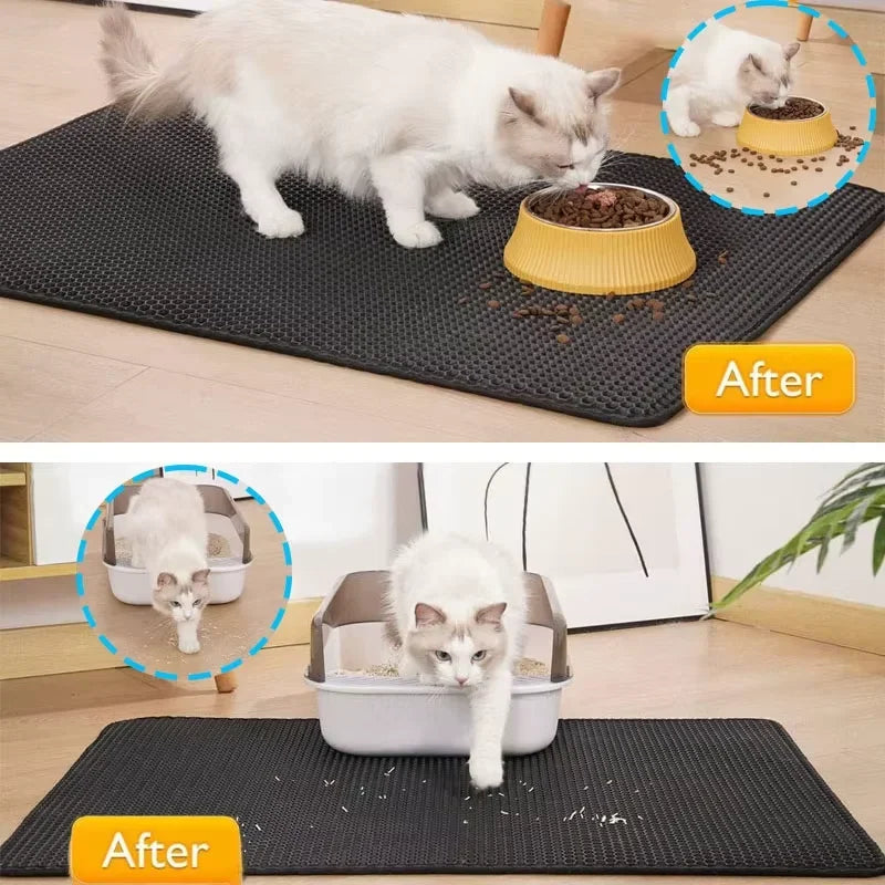 Cat Litter Mat Waterproof Double Layer Cat - ProPawPet.com