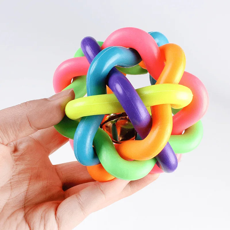 Colorful Bell Woven Toy Popular Dog Bite - ProPawPet.com