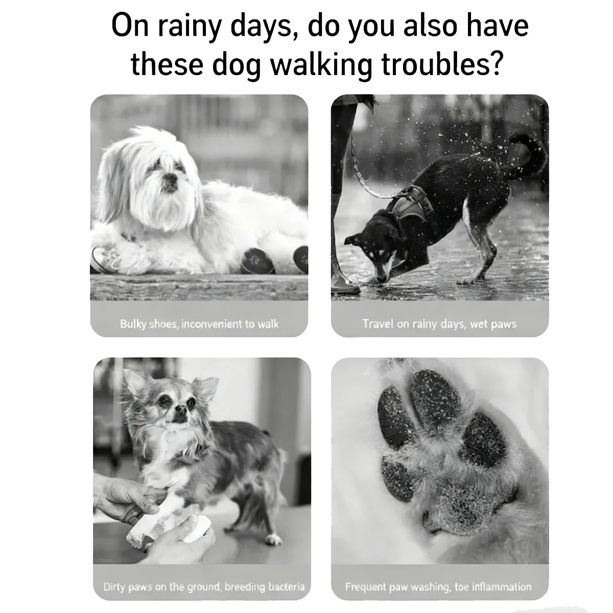 Pet Rain Boots Anti-slip Waterproof Dog - ProPawPet.com