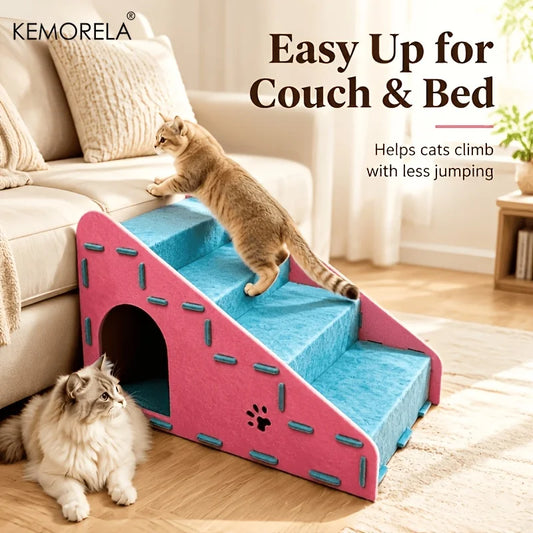 3-in-1 Cat Climbing Ladder With Cat Nest And - ProPawPet.com