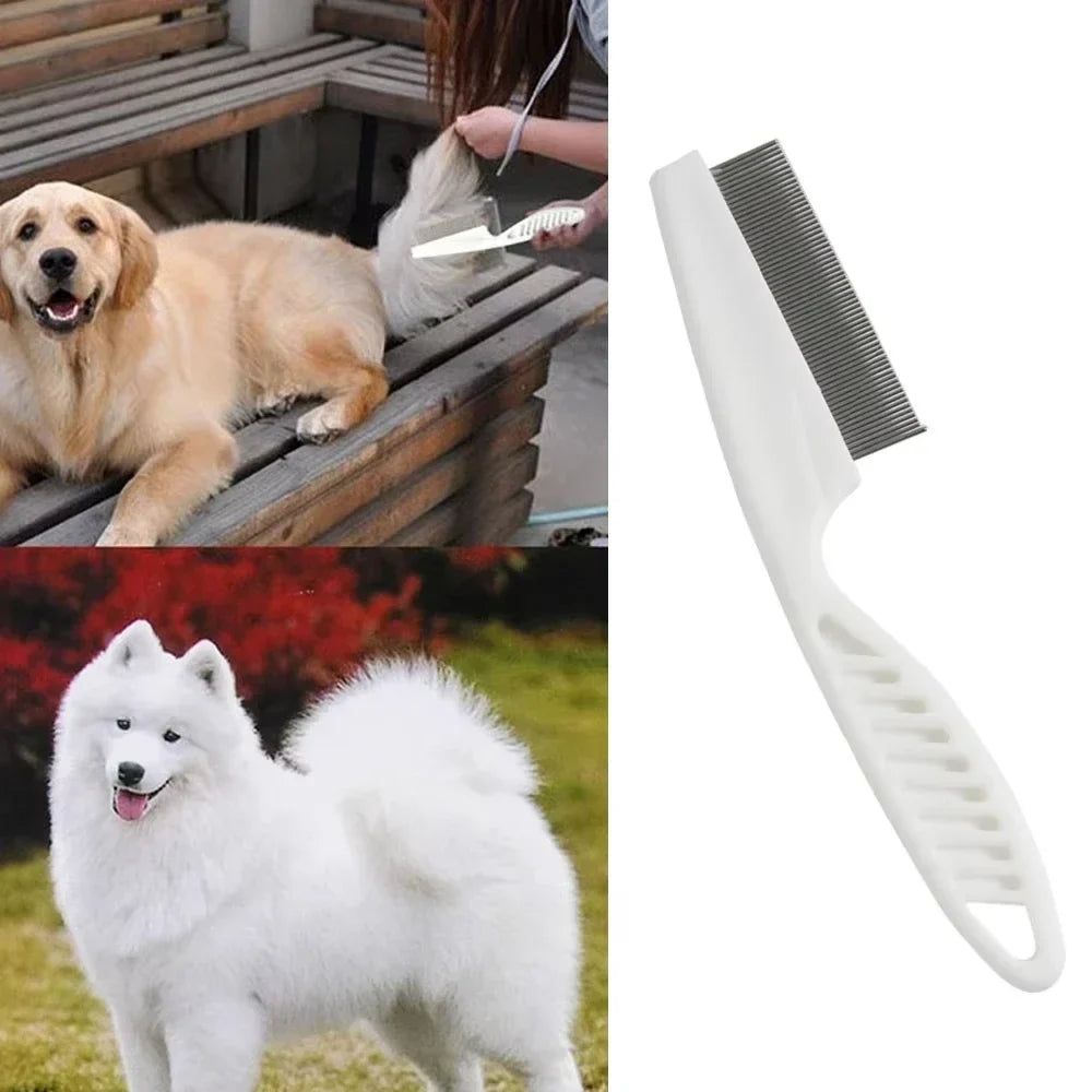 Pet Hair Shedding Comb Stainless Steel Flea - ProPawPet.com