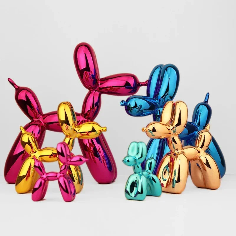 Resin Balloon Dog Sculpture Home Decor Table - ProPawPet.com
