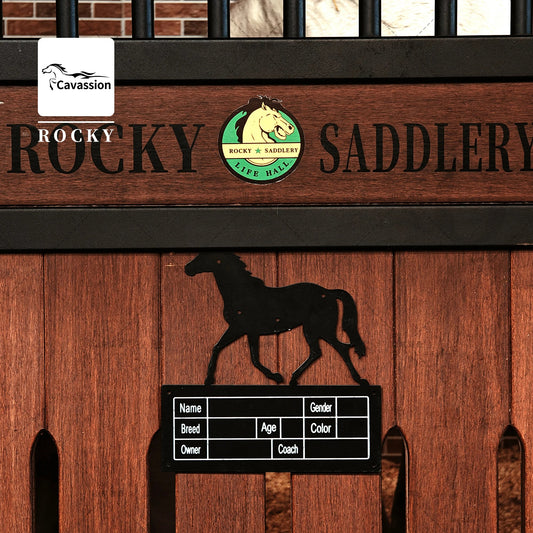 Cavassion stable nameplate, horse owner - ProPawPet.com