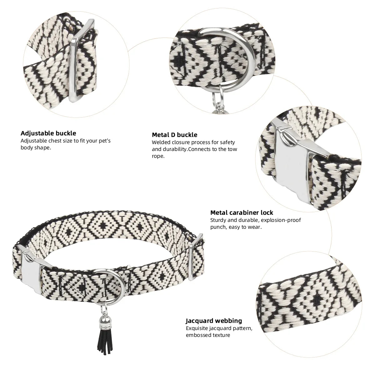 Bohemian Ethnic Style Pet Collars For Small - ProPawPet.com