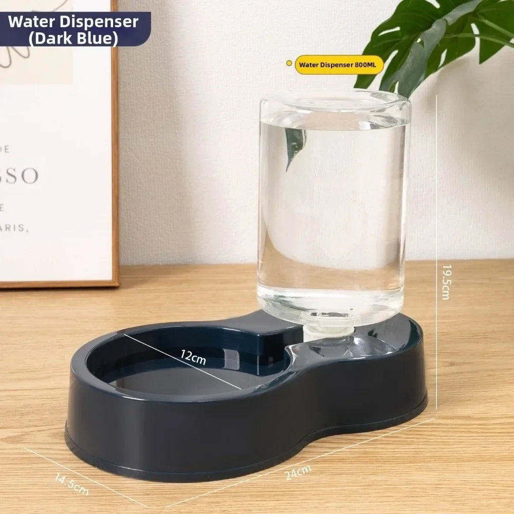 800ml Pet Automatic Feeder Large Capacity 2 Styles Cat & Dog – Cat Supplies