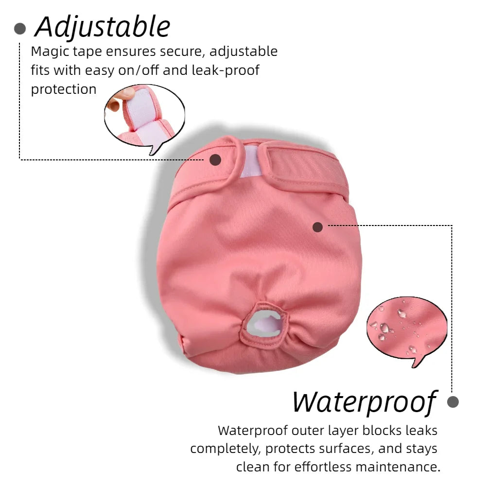 Reusable Female Dog Diapers Small Medium - ProPawPet.com