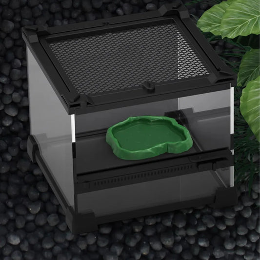New ABS Resin Reptile Feeder Bowl Stone - ProPawPet.com