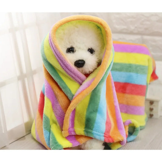 Flannel Warm Pets Cat and Dogs Blankets for - ProPawPet.com