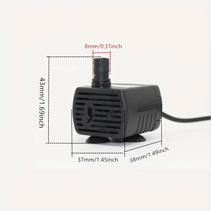 DC 5V USB Water Pump Micro 3W 500L/H Mini - ProPawPet.com