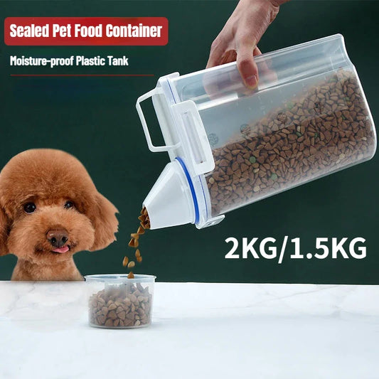 Cat Dog Food Storage Container Sealed - ProPawPet.com