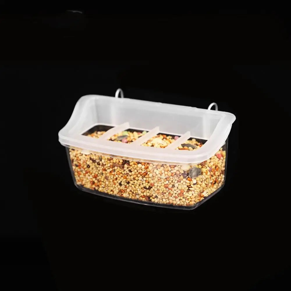 Parrot Food Feeder Drinker Bird Supplies Cage – 3 Colors