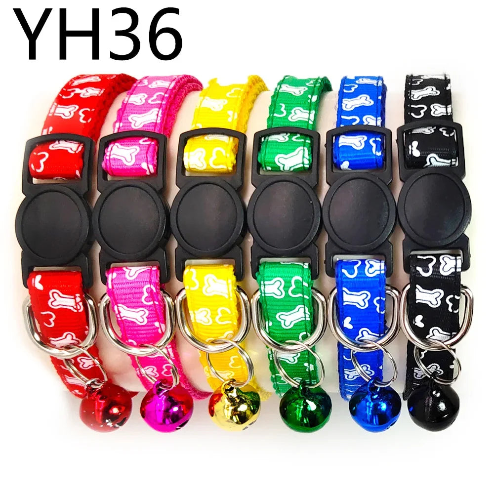 12Pcs Cute Bell Pet Collar Teddy Bomei Dog - ProPawPet.com