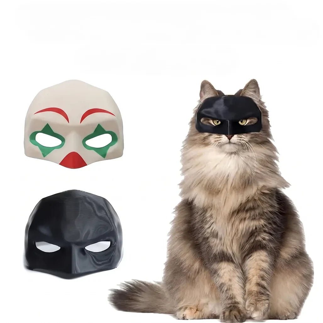 Black Bat Cat Avenger Mask Superhero Pet - ProPawPet.com