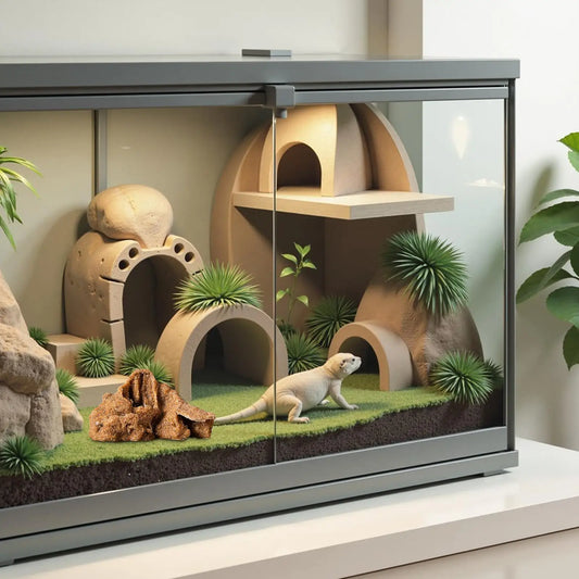 Snake Cave Reptile Cave Aquarium Decorations - ProPawPet.com