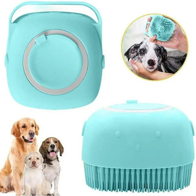 Soft Silicone Dog Bathing Brush Pet Massage - ProPawPet.com