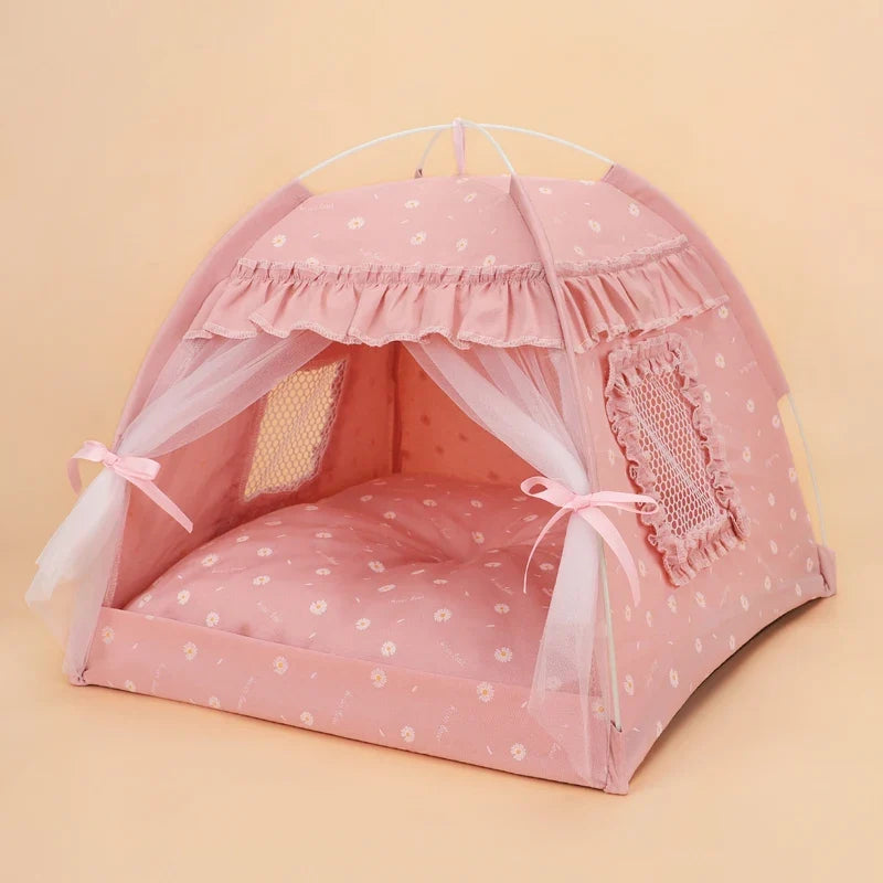Foldable Pet Cat Tent Bed Four Seasons - ProPawPet.com