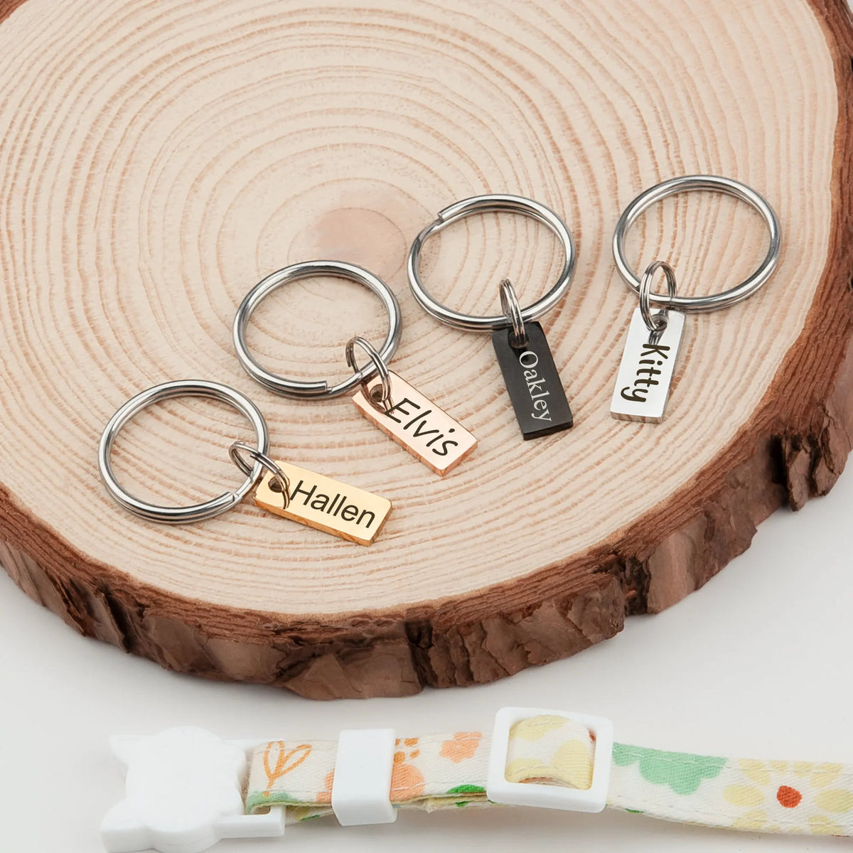 Tiny Cat Tag Mini Dog Name ID Tag Small - ProPawPet.com