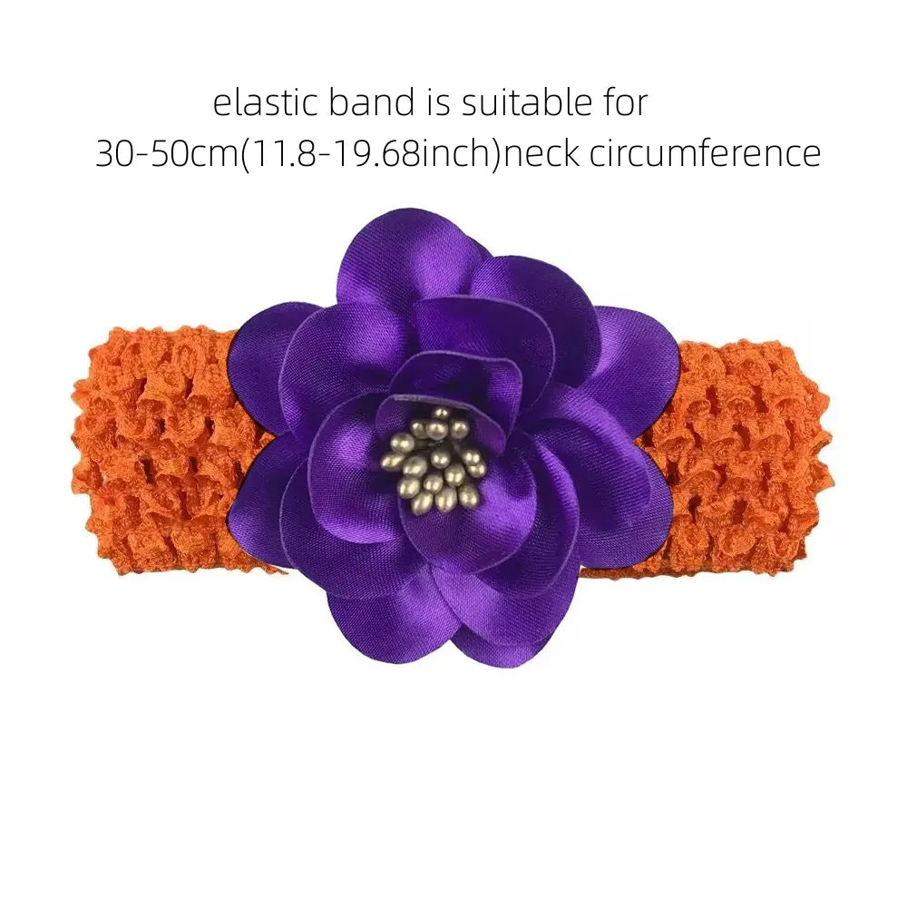 30/50pcs Fashion Pet Dog Flowers Bowtie with - ProPawPet.com