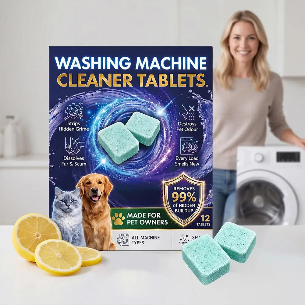 12/36Pcs Washing Ma Cleaner Tablets For Pet - ProPawPet.com
