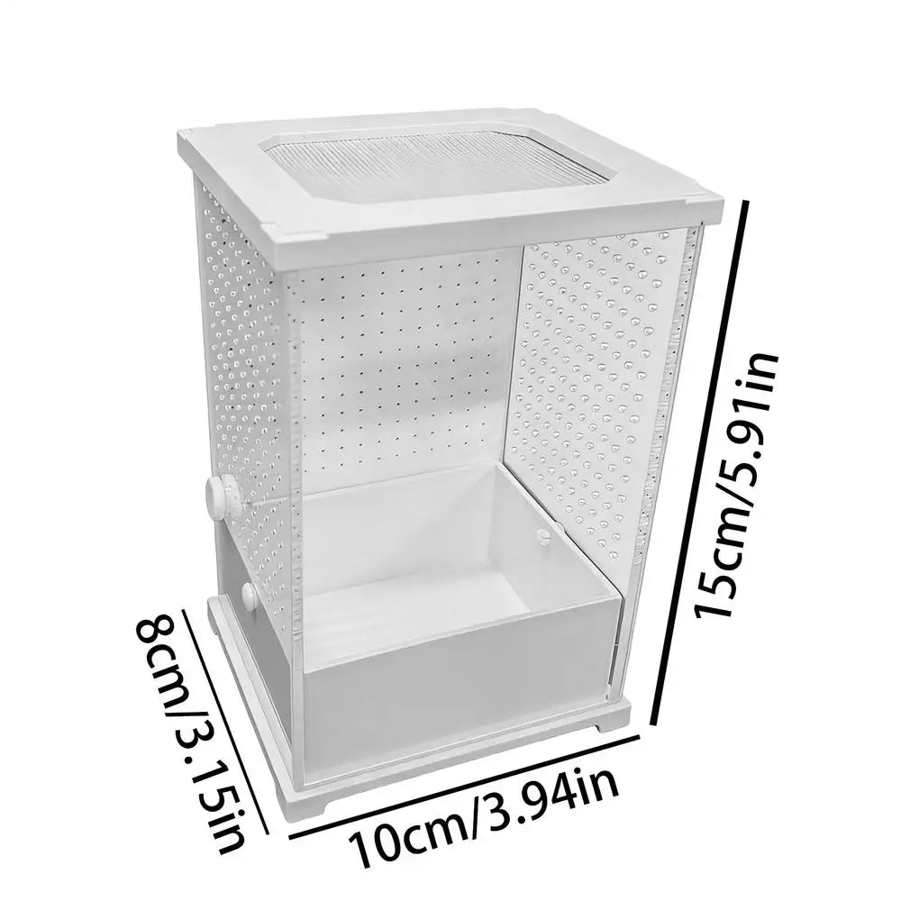 Reptile Acrylic Enclosure High Transparency Habitat – 2 Colors