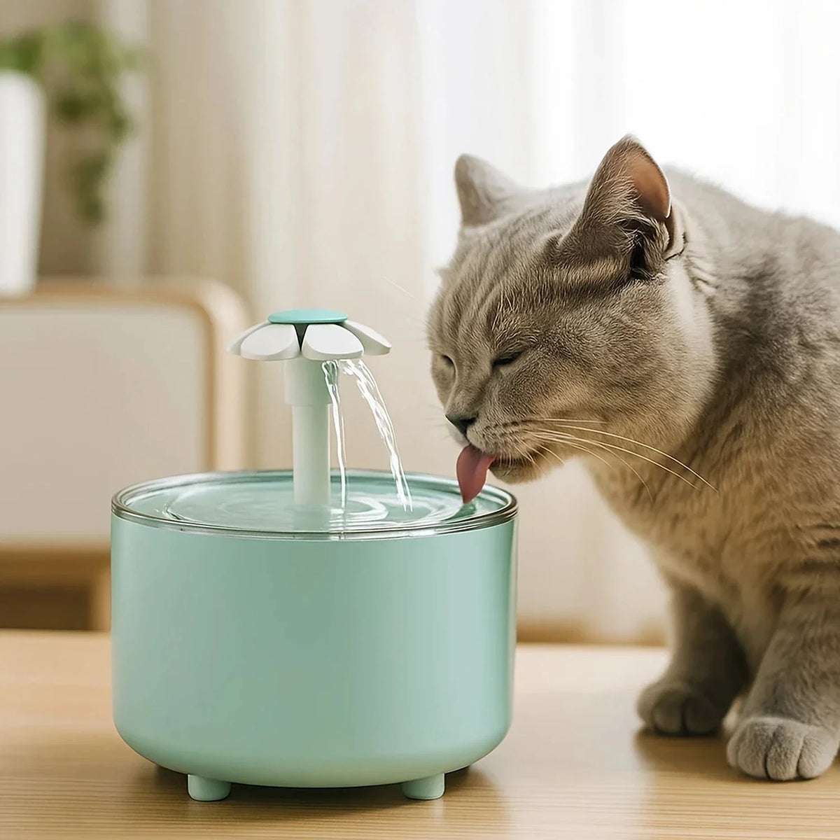 1500ml/50.72oz Floral Design Automatic Cat - ProPawPet.com